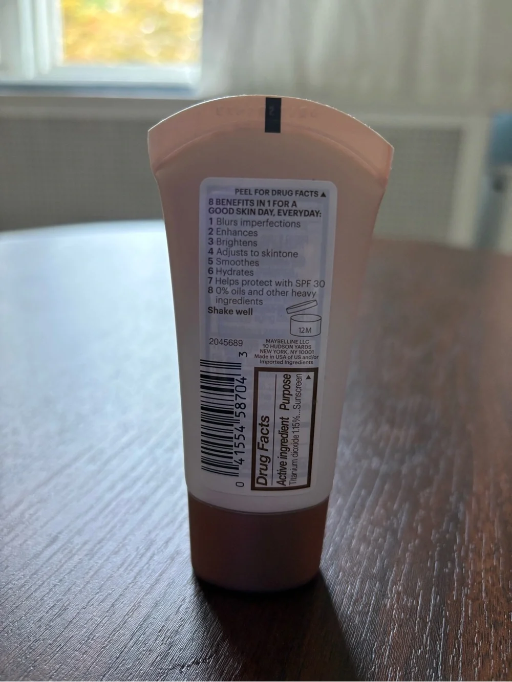 Maybelline Dream BB Fresh Hydrating Beauty Balm - 100 Light Sheer Tint